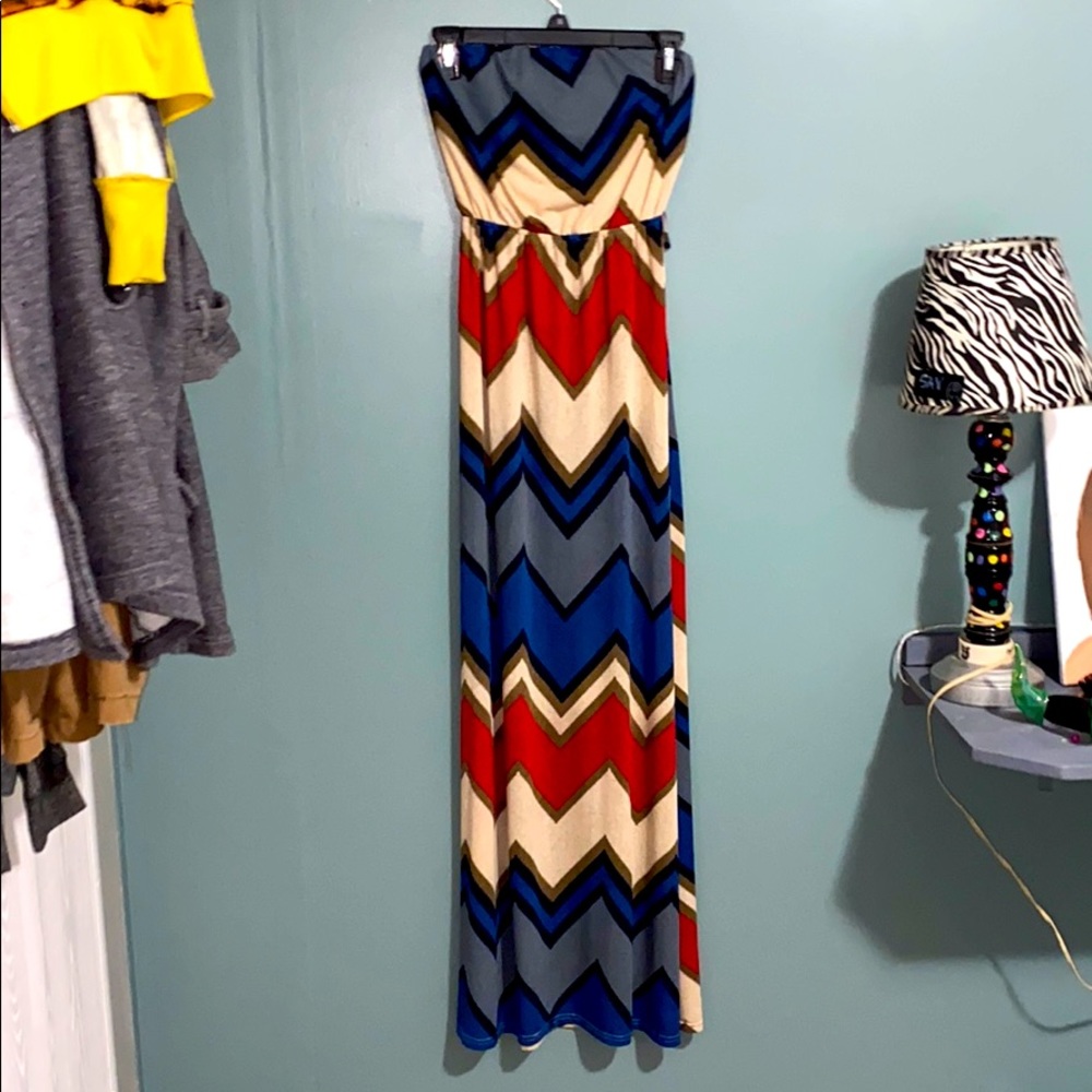 strapless Maxi dress